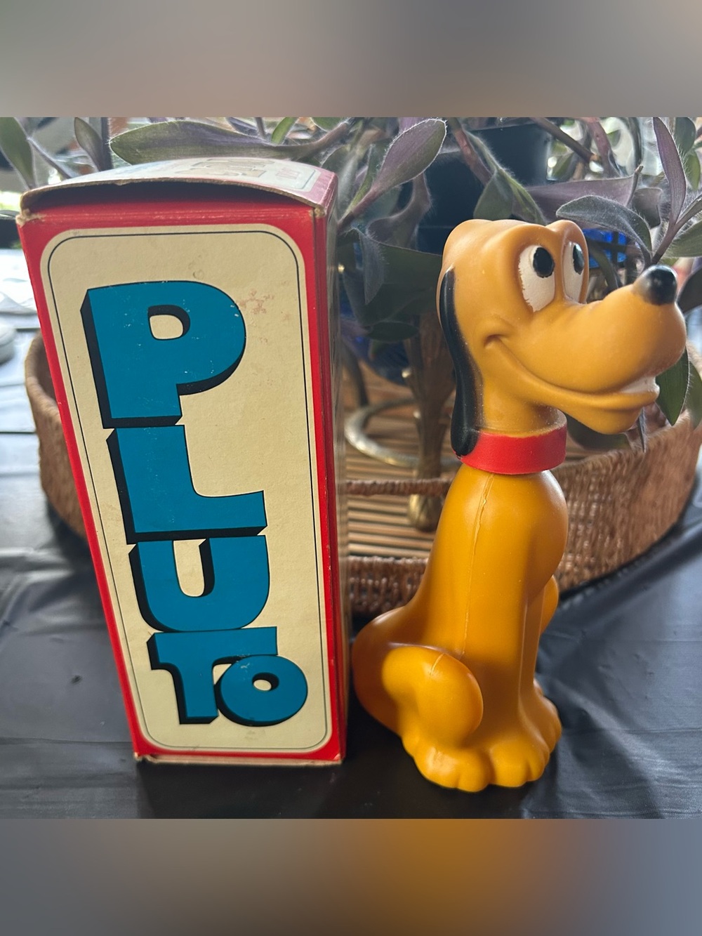 Vintage Avon 1970s Disney Pluto "Non-Tear" Shampoo Bottle - Picture 1 of 9